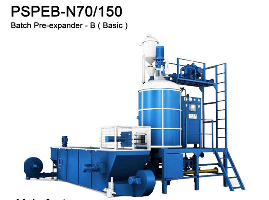 完全自動バッチ前拡張器 EPS 原材料 高生産性の詰め込み