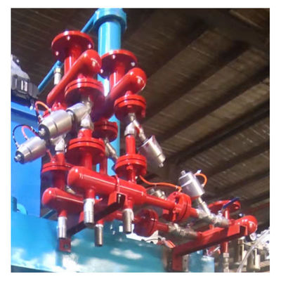 機械に油圧ガイドの柱をする半自動EPS