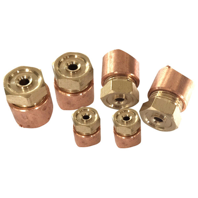 銅の真鍮機械予備品によっては配水管の粉砕のノズルが蒸気を発する