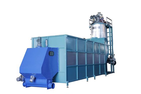 EPS工場生産ラインのための蒸気ボイラーを持つ連続プレ拡張機
